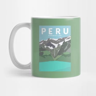 Humantay Lake, Peru Travel Poster Mug